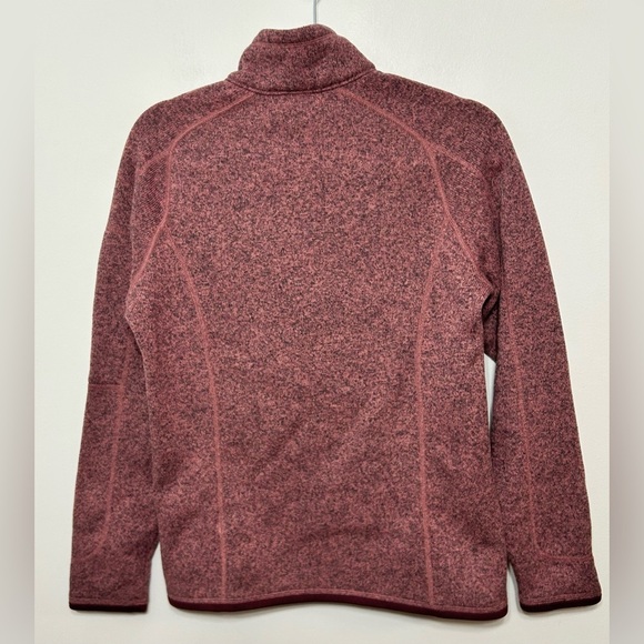 Patagonia Better Sweater Quarter Zip Pullover Womens Size Medium in Kipi Pink - Picture 10 of 14